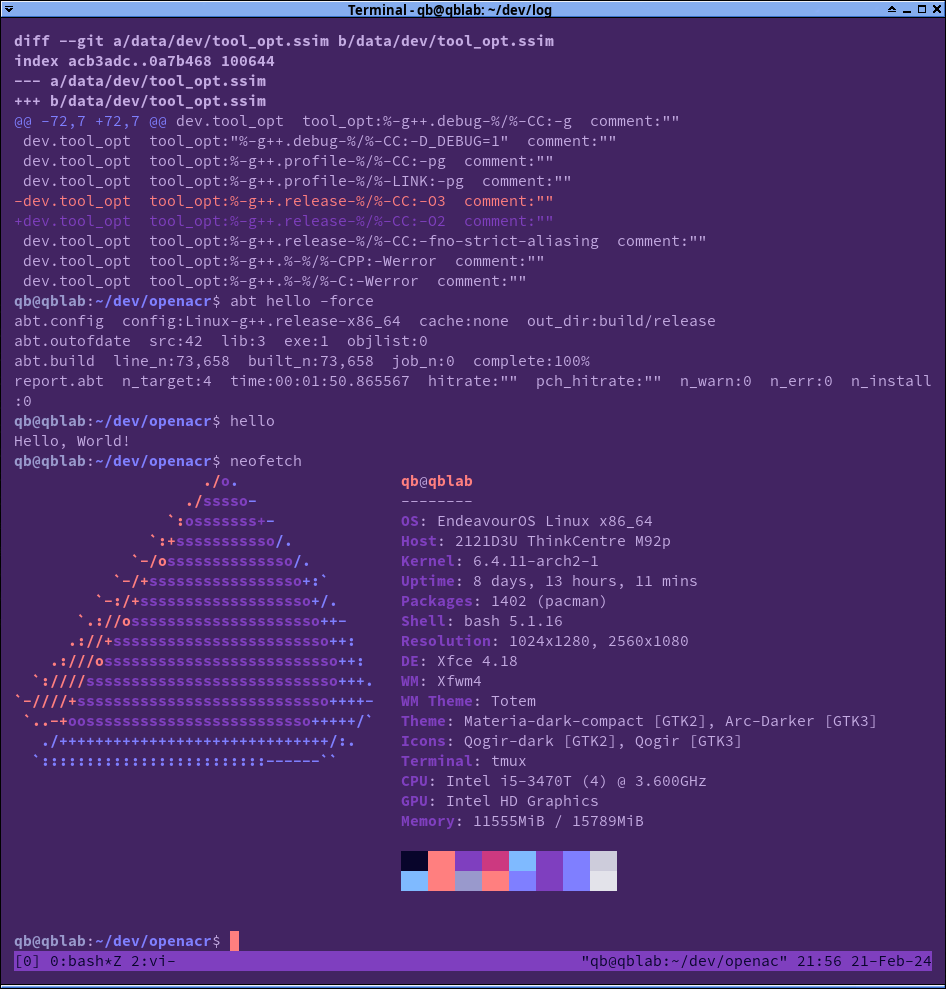 OpenACR HelloWorld